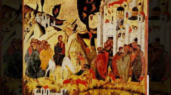 intrarea domnului in ierusalim