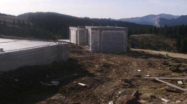 platoul bucegilor a devenit teren pentru constructii