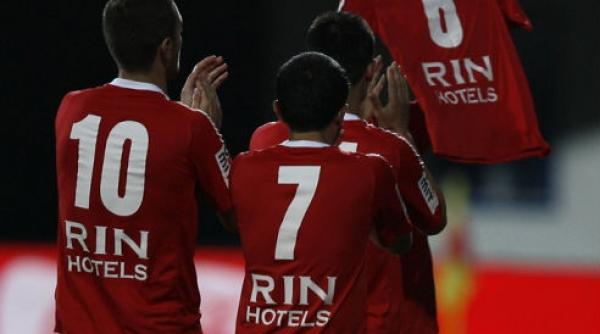 cupa romaniei dinamo bate la bistrita si e cu un pas in finala