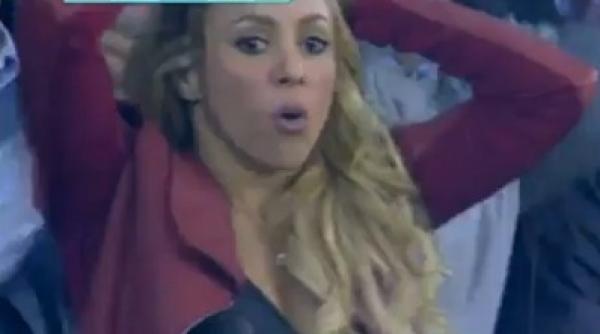 video shakira a trait la intensitate maxima finala cupei spaniei