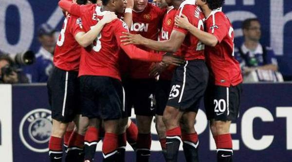 liga campionilor semifinale man united invinge pe schalke si este ca si calificata in finala video