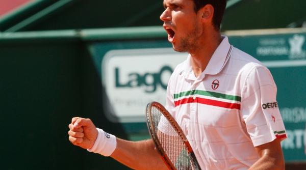 hanescu in sferturile probei de dublu la estoril halep out