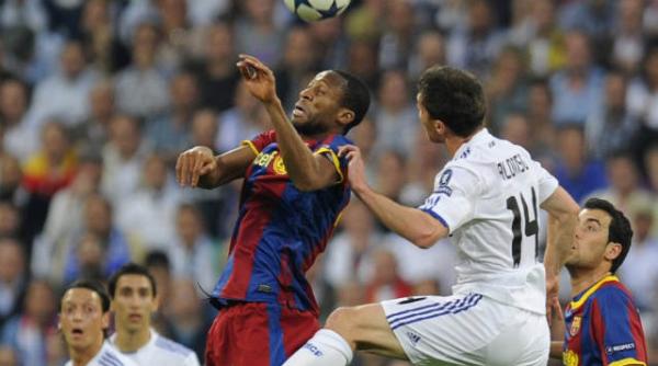 liga campionilor barca bate la madrid si e cu un pas in finala