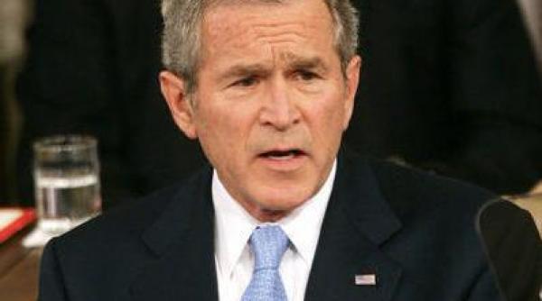 george w bush saluta o victorie pentru america