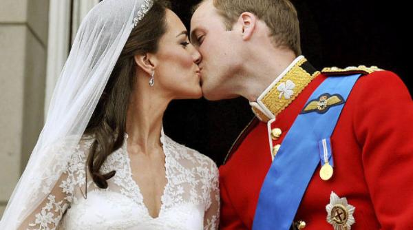 iubirea dintre printul william si kate middleton se toarna in romania
