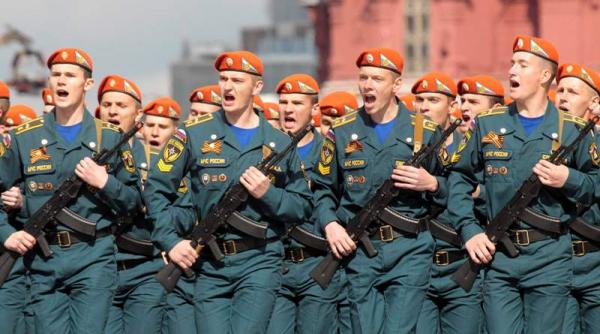 rusii sarbatoresc 66 de ani de la infrangerea nazistilor