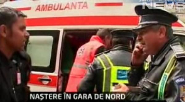 a nascut pe peronul garii de nord din capitala