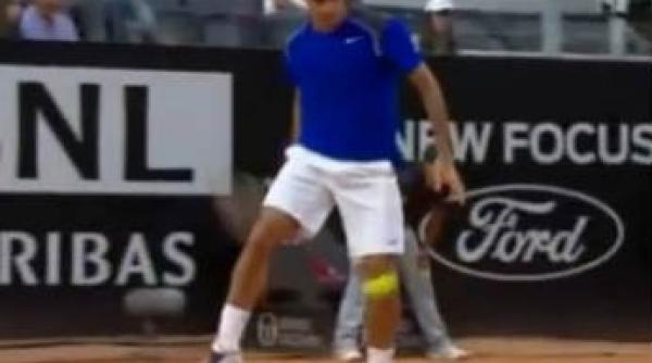 super lovitura marca federer la roma