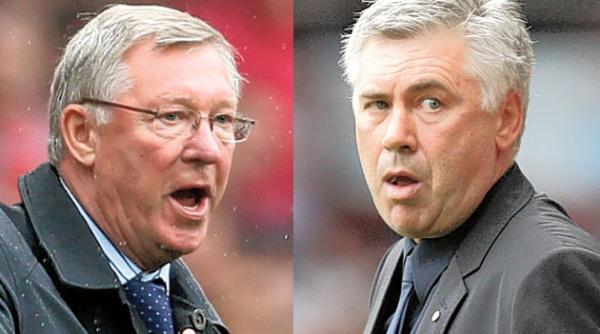 ferguson si ancelotti avertizati pentru remarci la adresa arbitrului