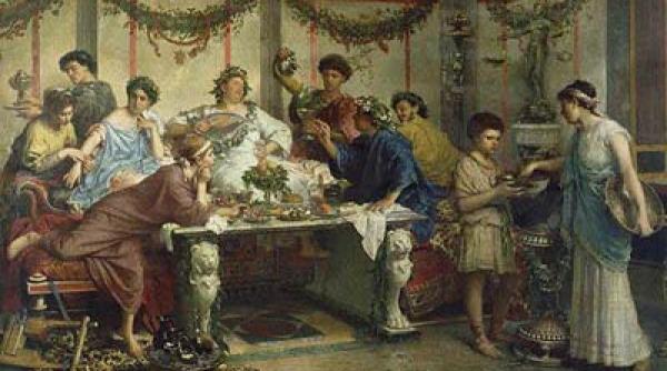 arheologii au stabilit care era dieta in imperiul roman parsi arici de mare si smochine proaspete