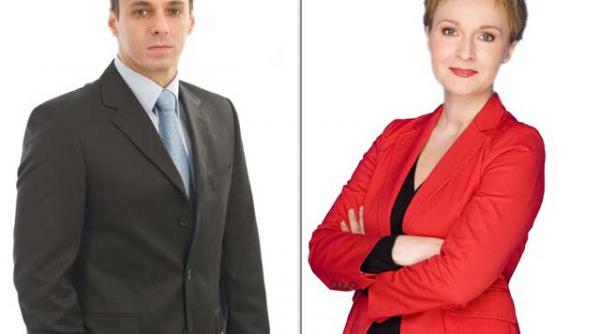 dana grecu si mircea badea prezinta stirile antenei 3