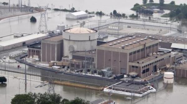 doua centrale nucleare in pericol de a fi inundate de fluviul missouri