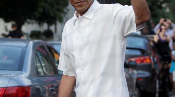 familia obama a sarbatorit ziua tatalui cu o vizita la cofetarie