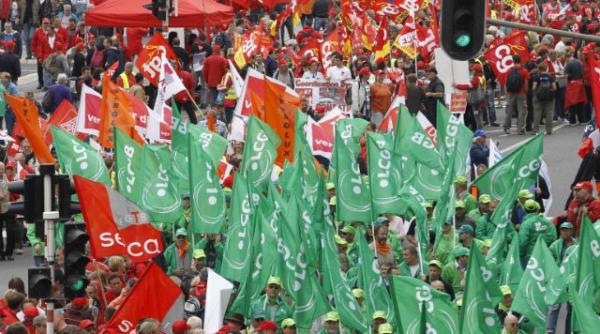 protest antiausteritate la luxembourg