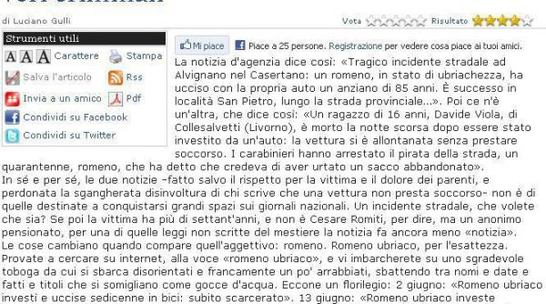 il giornale soferii romani o adevarata specie criminala