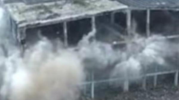 o grinda metalica s a prabusit pe un santier din ilfov un muncitor a fost ranit