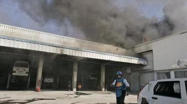 explozie puternica in apropierea sediului onu din gaza