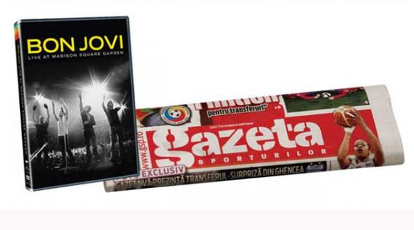 dvd bon jovi live at msg cu gazeta sporturilor