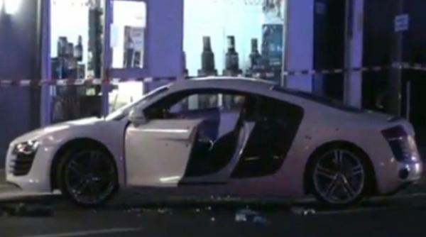 un fleac m au ciuruit un audi r8 gaurit de 37 de gloante
