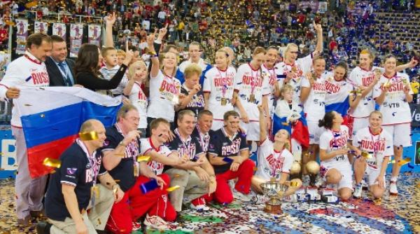 rusia este din nou campioana europeana la baschet feminin
