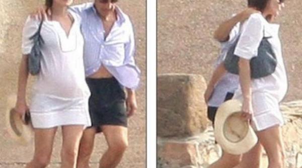 imagini in premiera cu prima doamna a frantei insarcinata