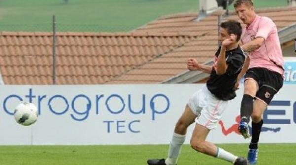 goian a inscris in primul amical jucat de palermo in aceasta vara