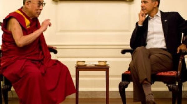 barack obama s a intalnit cu dalai lama in ciuda protestelor chinei