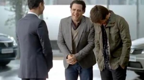 francezii lesina de ras in ultima reclama dacia