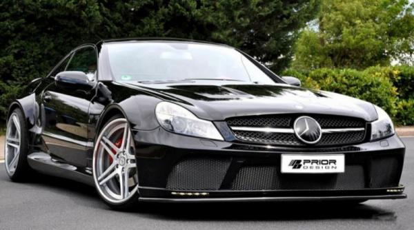 mercedes benz sl r230 in viziunea prior design