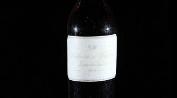 vezi cu cat s a vandut cea mai scumpa sticla de vin din lume