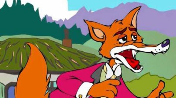 guvernul sua a comandat un desen animat pentru romania vezi ce vrea sa spuna alegoria cu vulpoiul ursuletul si pescarul roman prostanac