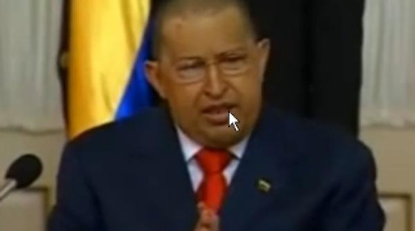 hugo chavez s a ras in cap dupa chimioterapie video