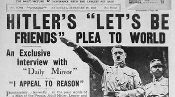 daily mirror 1936 interviu in exclusivitate cu adolf hitler