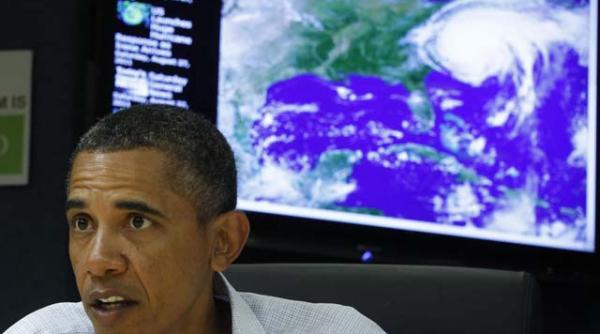 barack obama a decretat stare de catastrofa majora in statele new york si carolina de nord