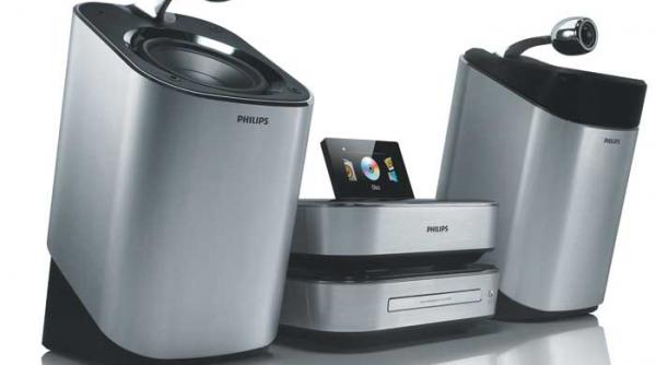designul sunetului philips mcd900 cu soundsphere
