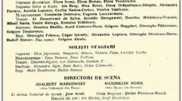 lohengrin de richard wagner 90 de ani de la institutionalizarea operei nationale bucuresti