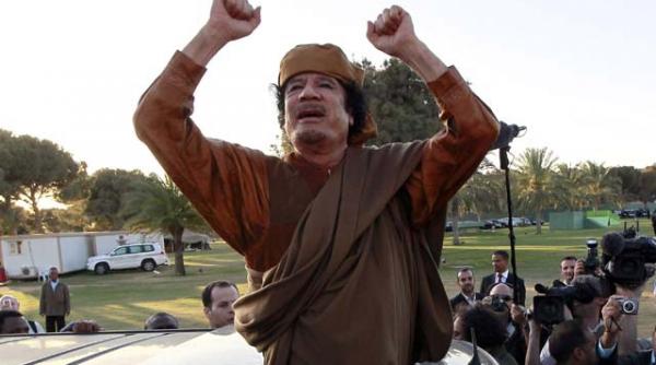 gaddafi se face din nou auzit inca un mesaj de imbarbatare pentru poporul libian