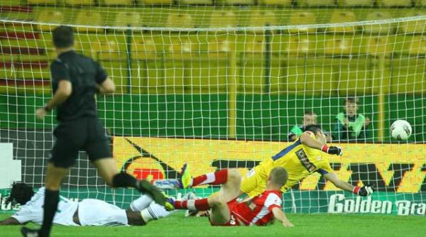 dinamo dupa cinci victorii consecutive piedica in actul sase