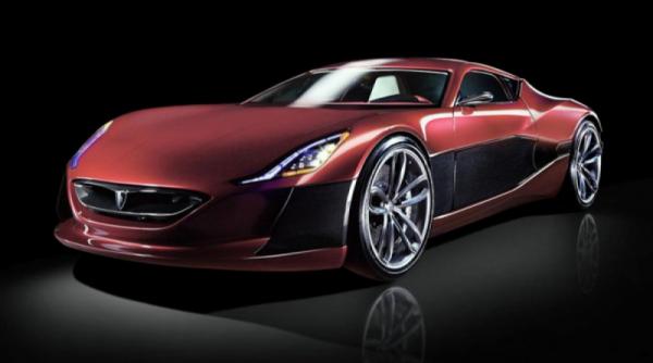 1088 cp si 88 de exemplare rimac concept one