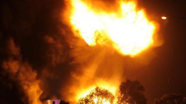 incendiu de proportii la o instalatie chimica din australia