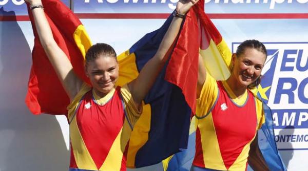 ce de canotaj romania medalie de aur la dublu rame fara carmaci feminin