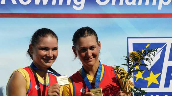 doua medalii de aur pentru canotoare