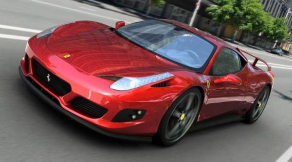 viziune frantuzeasca pentru ferrari 458 italia