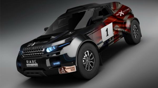 noul range rover evoque pregatit pentru dakar 2012