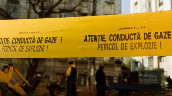 alerta in bucuresti o conducta de gaze s a fisurat pe soseaua pieptanari