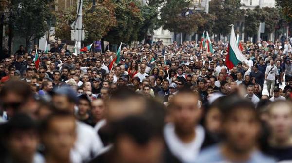 doua mii de nationalisti au manifestat la sofia impotriva romilor