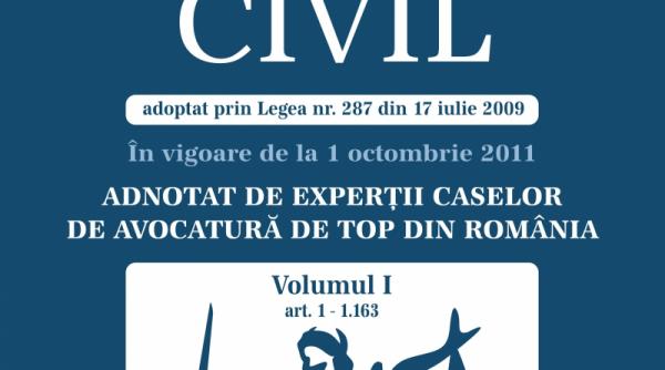 noul cod civil numai cu saptamana financiara