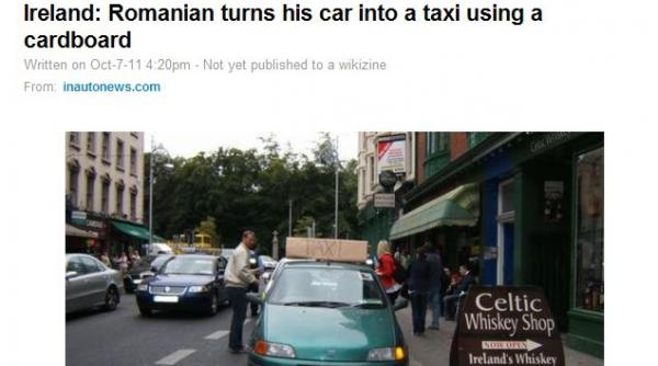 o publicatie romaneasca citata in america cel mai adesea romanii fura sau mananca lebede