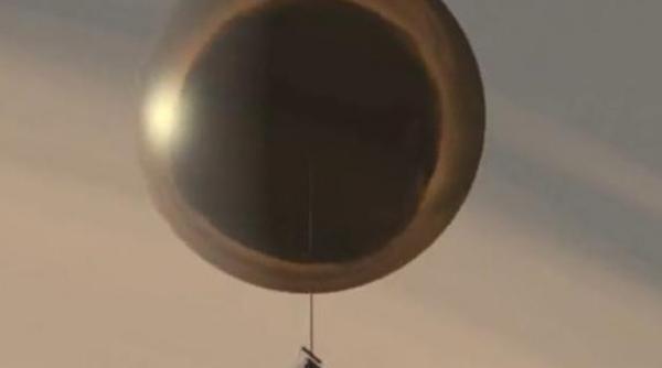 explorari cu balonul in jurul lui saturn