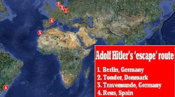 ipoteza soc adolf hitler si eva braun si au inscenat moartea si au fugit in argentina cei doi au divortat ulterior dupa ce au avut doua fete